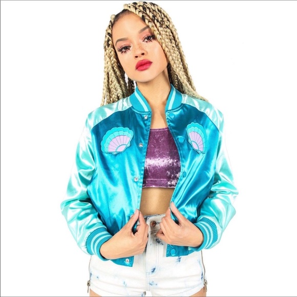 Iron Fist Bomber Satin Jacket NEW WITH TAGS - Picture 9 of 14